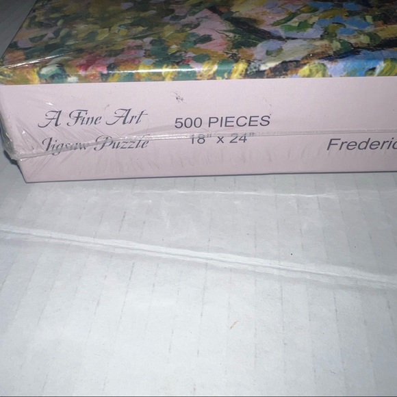 Laurel Ink Fine Art 500 Piece Jigsaw Puzzle: The Pink Parasol By Frederick Carl - Picture 4 of 8